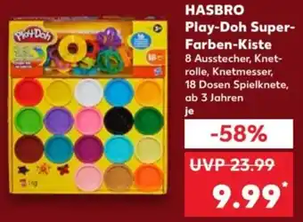 Kaufland HASBRO Play-Doh Super Farben Kiste Angebot