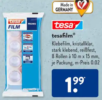 Aldi Süd tesa tesafilm Angebot