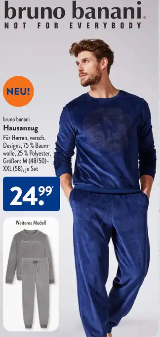 Aldi Süd bruno banani Hausanzug Angebot