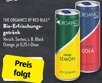 Aldi Süd THE ORGANICS BY RED BULL Bio-Erfrischungsgetränk 0,25 L Dose Angebot