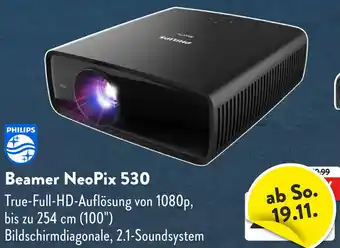 Aldi Süd PHILIPS Beamer NeoPix 530 Angebot