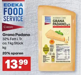 Handelshof EDEKA FOOD SERVICE Grana Padano kg Angebot