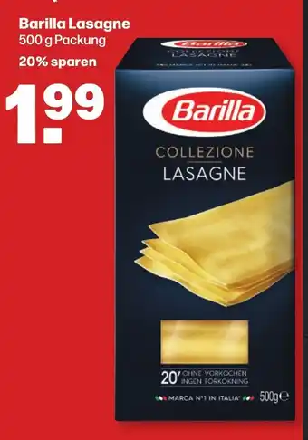 Handelshof Barilla Lasagne 500 g Angebot