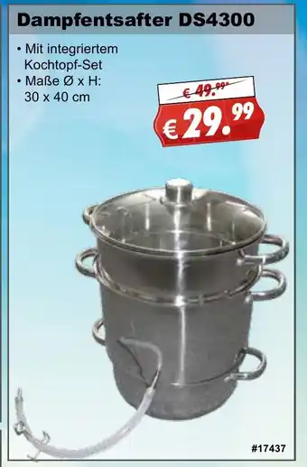 Stabilo Fachmarkt Dampfentsafter DS4300 Angebot