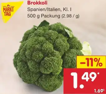 Netto Marken-Discount Brokkoli 500 g Packung Angebot