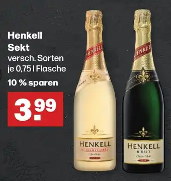 Handelshof Henkell Sekt versch. Sorten 750ml Angebot