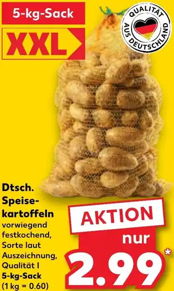 Kaufland Dtsch. Speisekartoffeln 5 kg Sack Angebot