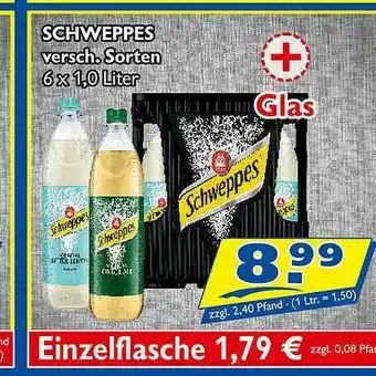 Zisch Schweppes Angebot