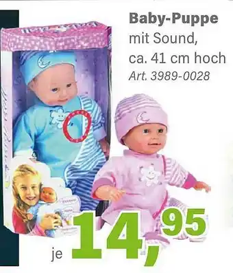 Schleudermaxx Baby-puppe Angebot