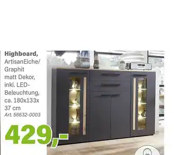 Schleudermaxx Highboard Angebot