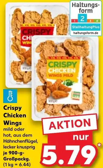 Kaufland Crispy Chicken Wings 900 g Angebot