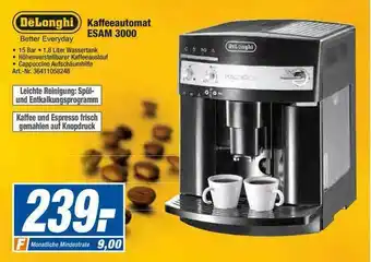 expert Techno Land Delonghi Kaffeeautomat Esam 3000 Angebot