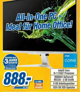 expert Techno Land All-in-one Pc - Ideal Für Home Office! Angebot