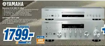 expert Techno Land Yamaha Receiver R-n 803 D Silber Oder Cd-player Cd-s 300 Angebot