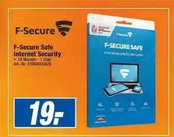 expert Techno Land F-secure Safe Internet Security Angebot