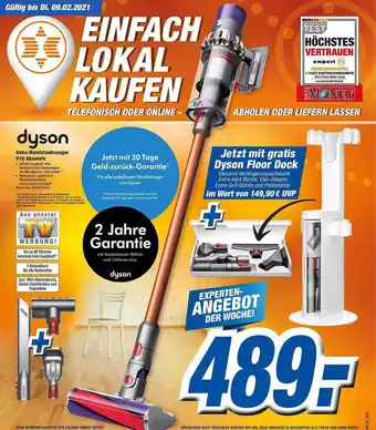 HEM Expert Dyson Akku Handstaubsauger V10 Absolute Angebot