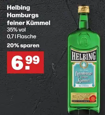 Handelshof Helbing Hamburgs feiner Kümmel 35% vol 0,7L Angebot