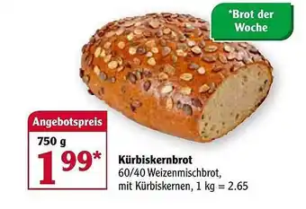 Globus Kürbiskernbrot Angebot