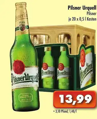 expert Techno Land Pilsner Urquell Angebot