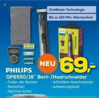 Euronics XXL Philips Bart-- Haarscheneider Angebot