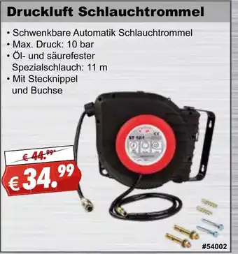 Stabilo Fachmarkt Druckluft Schlauchtrommel Angebot