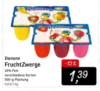 KONSUM Danone FruchtZwerge 300g Angebot