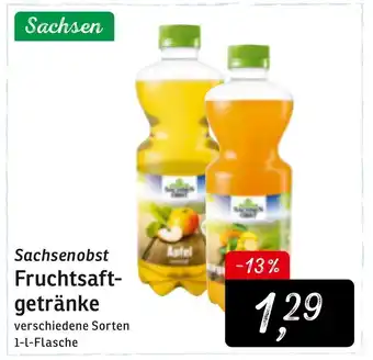 KONSUM Sachsenobst Fruchtsaftgetränke 1L Angebot