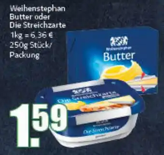 Ihr Frischmarkt Weihenstephan Butter oder Die Streichzarte 250g Angebot