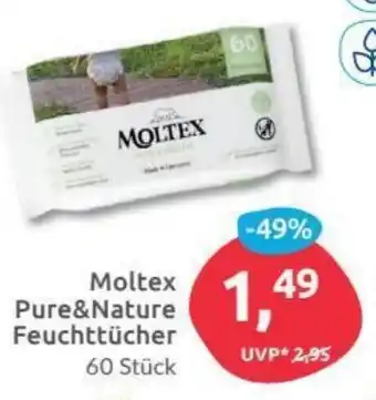 Budni Moltex Pure&Nature Feuchttücher Angebot