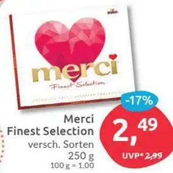 Budni Merci Finest Selection 250g Angebot