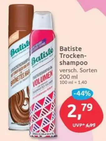 Budni Batiste Trocken Shampoo 200ml Angebot