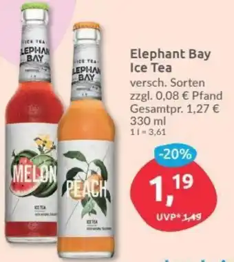 Budni Elephant Bay Ice Tea 330ml Angebot