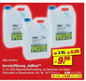 toom Baumarkt Harnstofflösung „AdBlue“ 5L Angebot