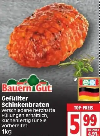 Edeka Bauern Gut Gefüllter Schinkenbraten 1kg Angebot