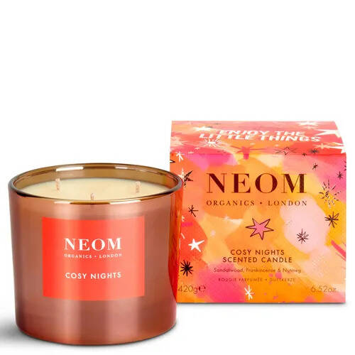 Neom cosy nights 3 wick candle 420g Angebot bei Look Fantastic