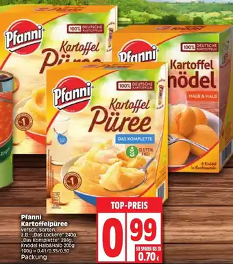 Edeka Pfanni Kartoffelpüree Angebot