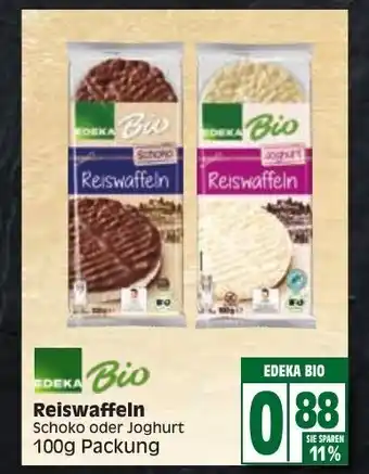 Edeka Edeka Bio Reiswaffeln 100g Angebot