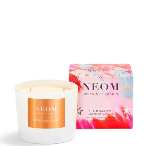 Neom christmas wish 3 wick candle 420g Angebot bei Look Fantastic