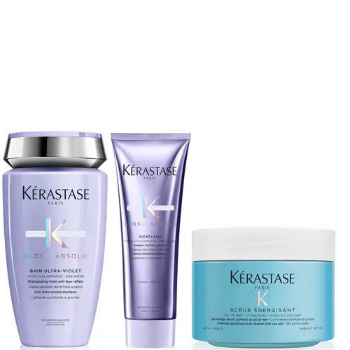 Kérastase blond absolu and energising scrub trio 250ml Angebot bei Look