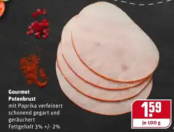 REWE Gourmet Putenbrust 100g Angebot