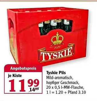 Globus Tyskie Pils Angebot