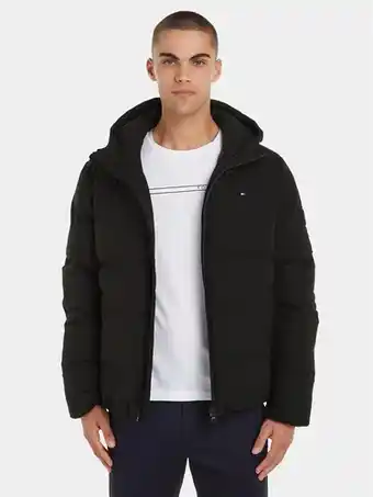 Modivo Tommy hilfiger daunenjacke mw0mw33958 schwarz regular fit Angebot