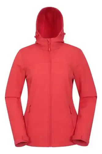 Mountain Warehouse Mountain warehouse exodus bedruckte softshell-jacke für damen - pink Angebot