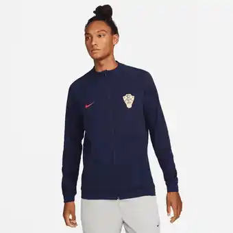 Nike Nike kroatien academy pro fußballjacke für herren - blau Angebot