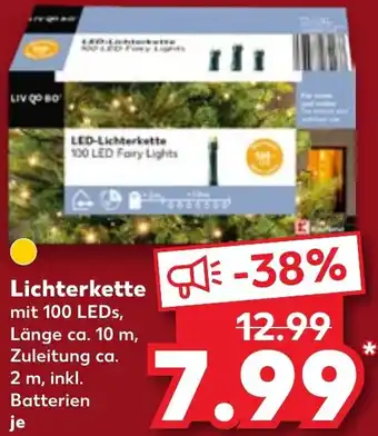 Kaufland Liv & Bo Lichterkette mit 100 LEDs Angebot