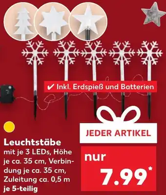 Kaufland Leuchtstäbe 5-teilig Angebot