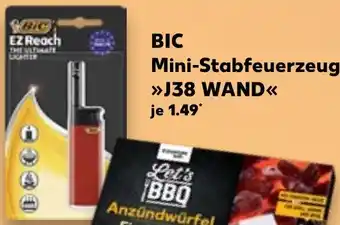 Kaufland BIC Mini-Stabfeuerzeug J38 WAND Angebot