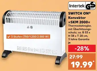 Kaufland SWITCH ON Konvektor SKM 2000 Angebot