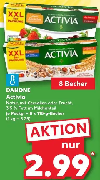 Kaufland DANONE Activia 8x115 g Becher Angebot