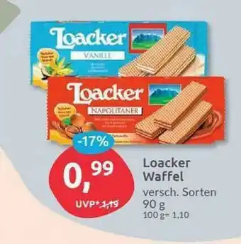 Budni Loacker Waffel Angebot